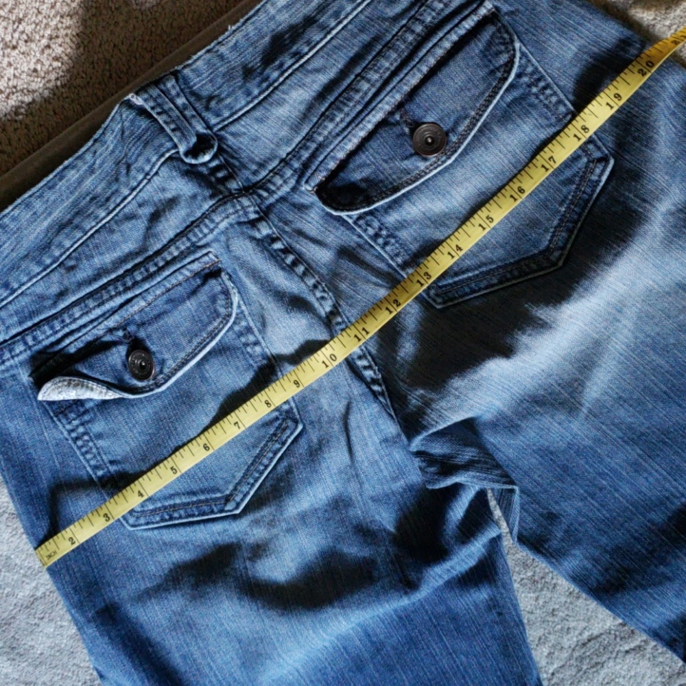 ●SOLD ON MERC●Aeropastale size 11/12 wide leg jean - Picture 6 of 8